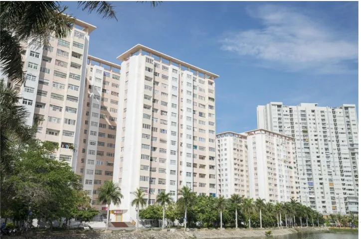 Khu chung cư Lakeside 15 tầng – công trình do DICERA thi công